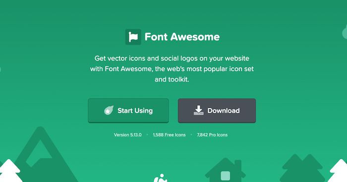 Font Awesome Free Icon Library