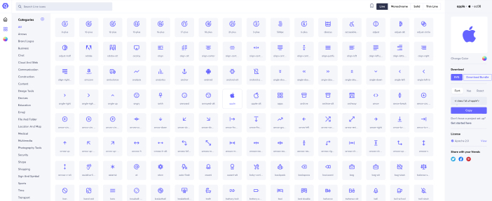 svg icon library