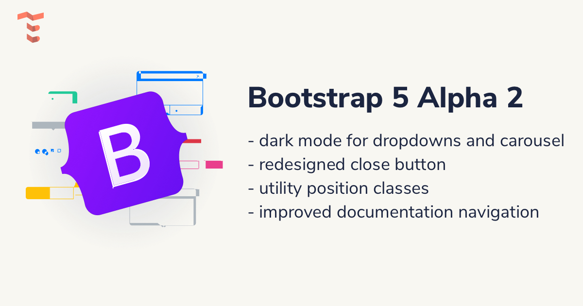 Bootstrap 5 Alpha 2 changes