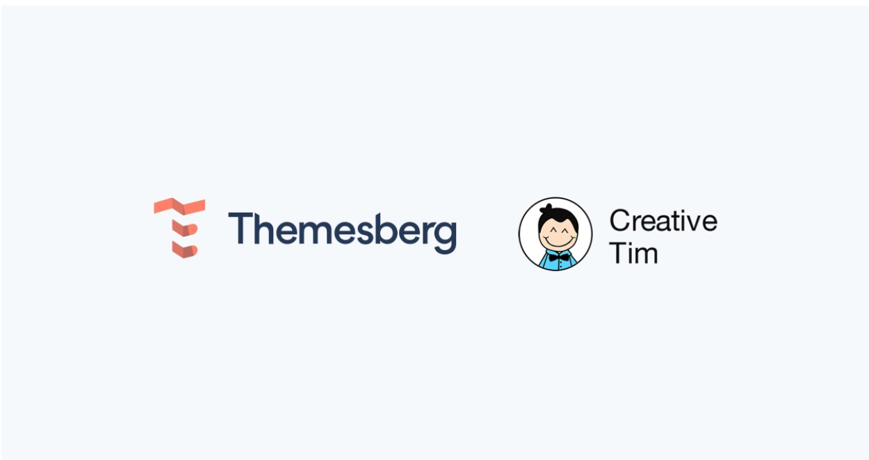 Themesberg and Creative Tim logos