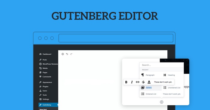 WordPress Gutenberg Editor