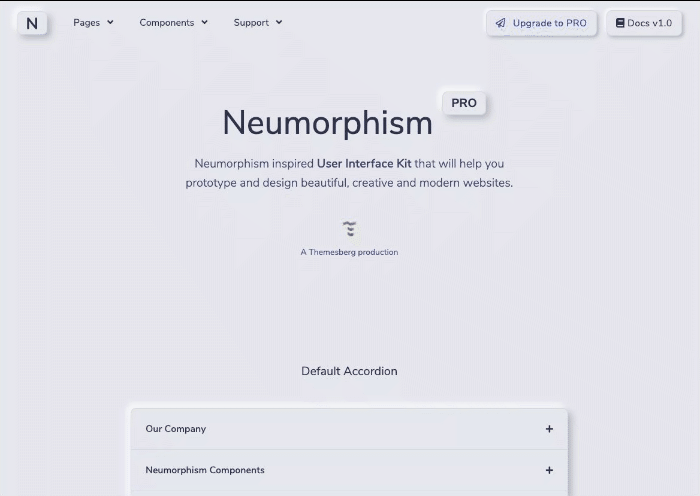 Neumorphism UI Preview
