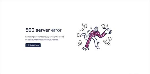 500 Server Error preview