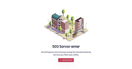 500 Server Error preview
